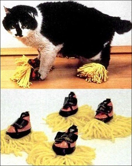 Cat Duster Slippers 