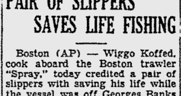 Slippers Save Man's Life