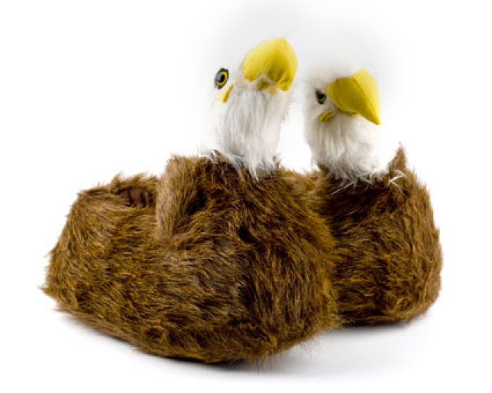 american eagle corgi slippers