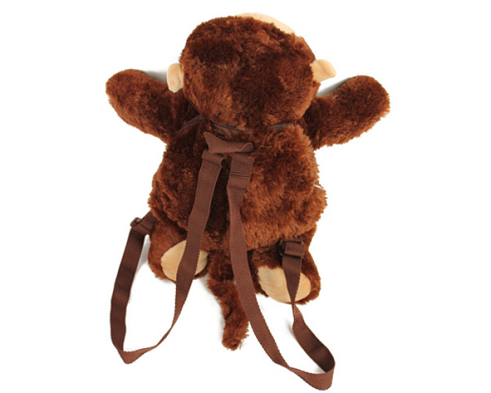 stuffed monkey backpack