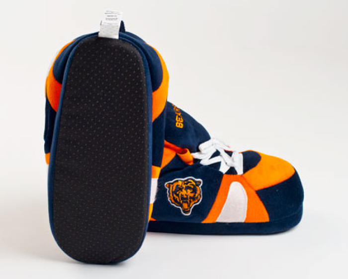 chicago bears slippers walmart
