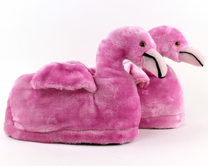 Pink Flamingo Slippers | Flamingo Slippers | Animal Slippers