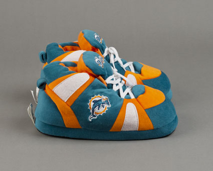 miami dolphins slippers