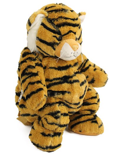 tiger plush backpack