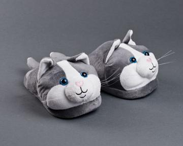 cat fur slippers