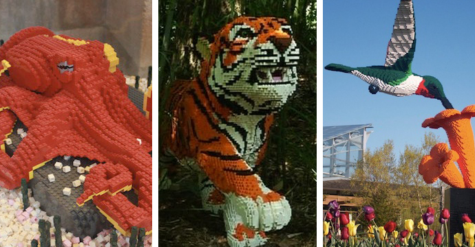 Amazing Lego Sculptures