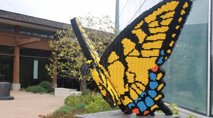 Lego Butterfly Sculpture