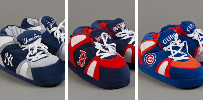 Baseball slippers best sale