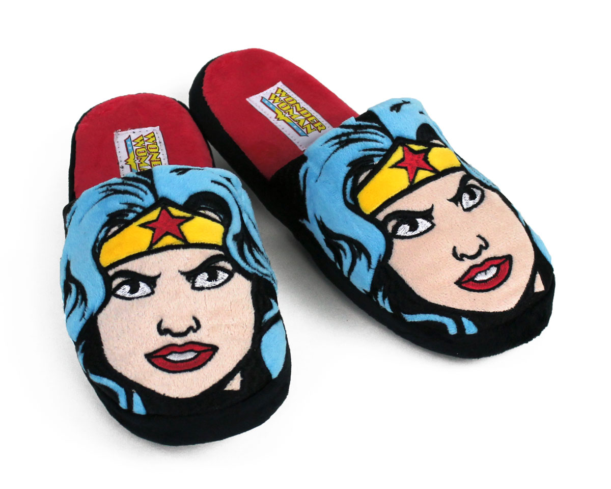 Wonder woman on sale slippers for adults