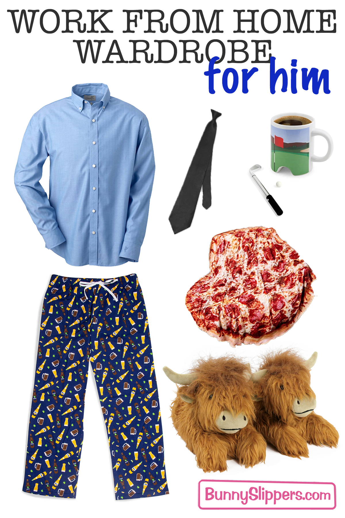 Work From Home Wardrobe for Him!