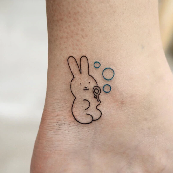 bear and bunny tattoos by ODIETATTOO on DeviantArt