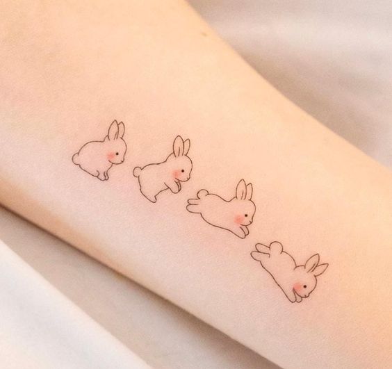 24 Small Rabbit Tattoos On Wrist  Tattoo Designs  TattoosBagcom