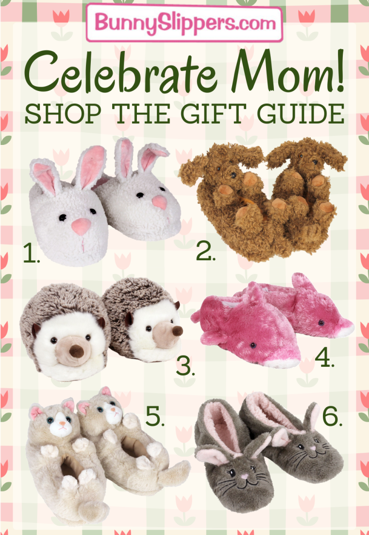 From Bunny Ears to Kitty Paws: The Sweetest Slippers to Celebrate Mom!