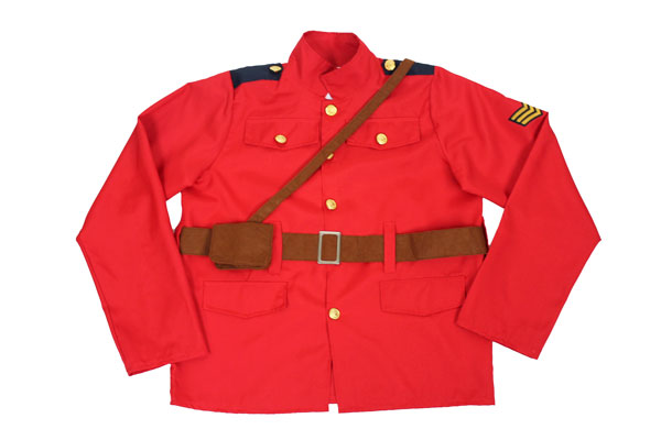 mountie costume jacket