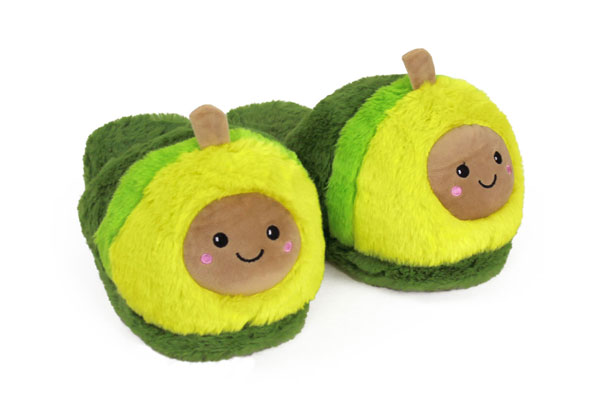 avocado costume slippers