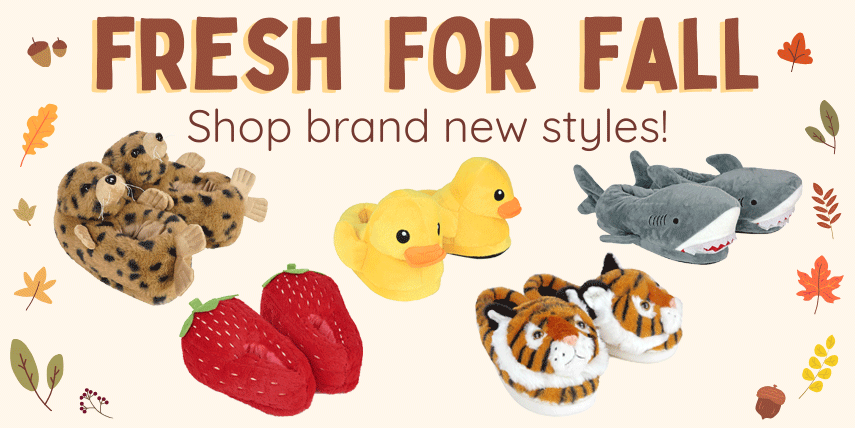 Fresh for Fall slippers