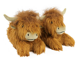 Highland Cattle Slippers