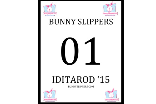 iditarod racer costume bib