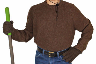 smokey the bear costume brown sweater