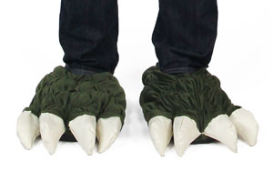 godzilla feet slippers