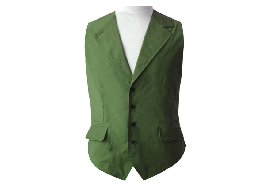 hobbit costume green vest