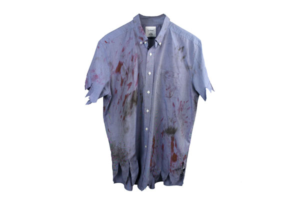 zombie costume shirt