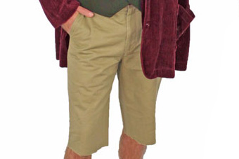 hobbit costume khaki pants