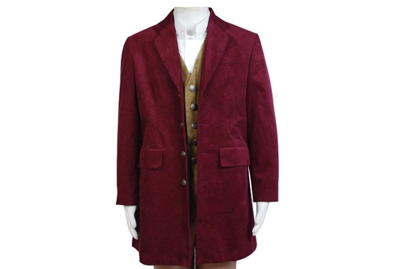 hobbit costume red overcoat