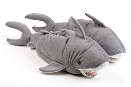 shark slippers