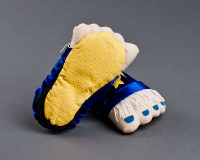 Toddler's Wizard Feet Slippers 3