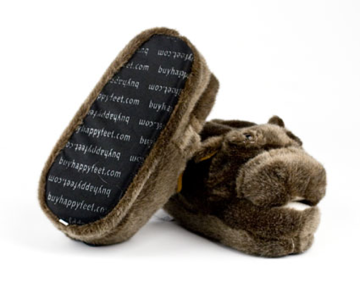 LANFIRE Adult and Children Cotton Slippers Hippo Slippers Home Slippers Plush Slippers Animal Slippers