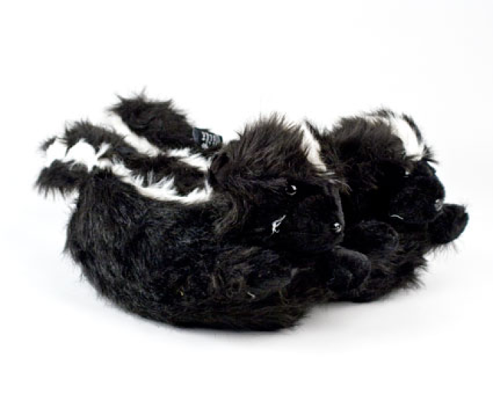 Skunk Animal Slippers 1