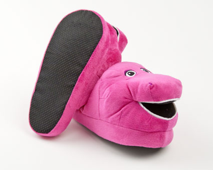 Barney slippers top for adults