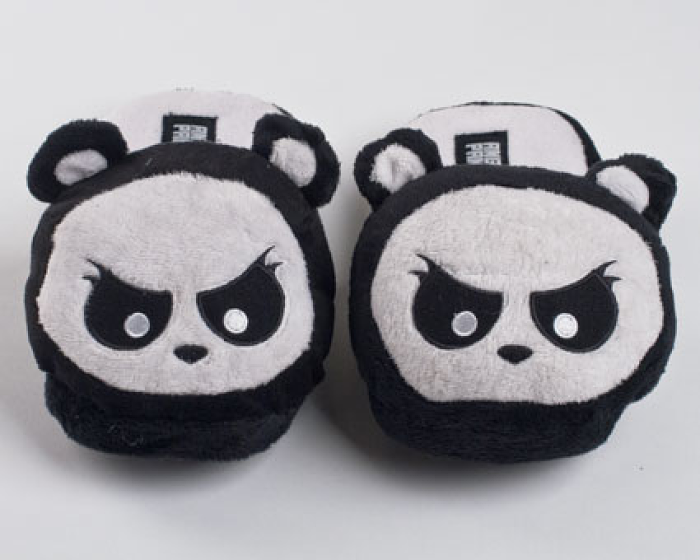 panda slipper boots