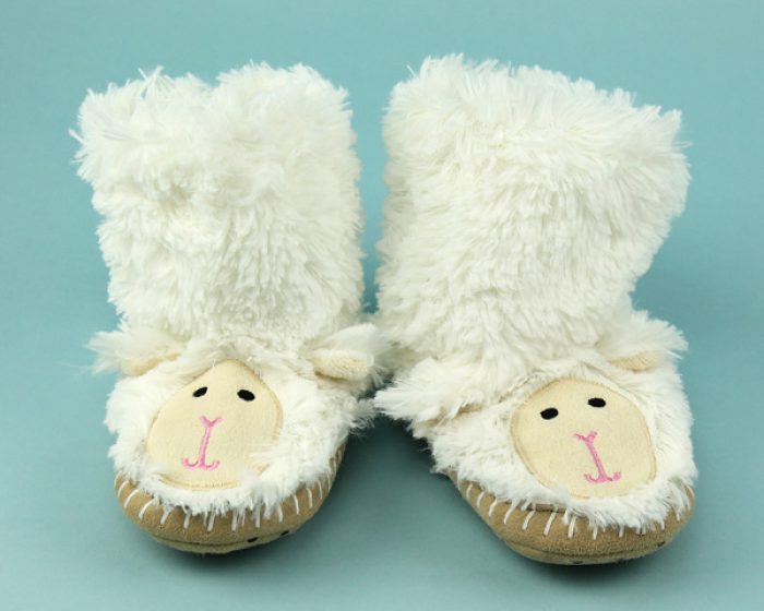 kids sheep slippers