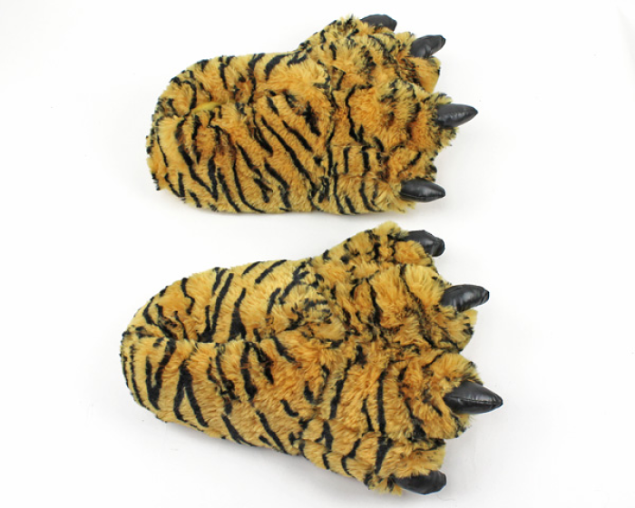 Toddler's Tiger Paw Slippers 4