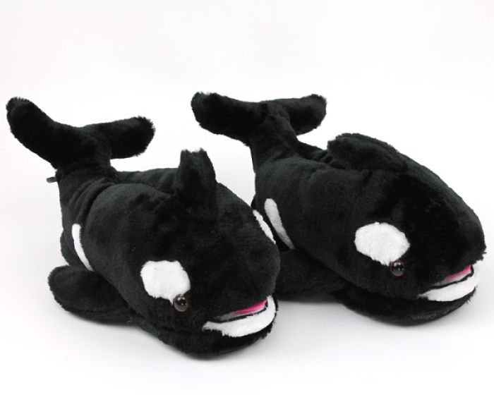 Whale Slippers | Killer Whale Slippers 