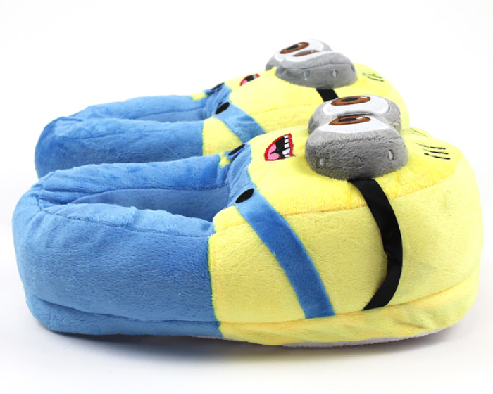 mens minion slippers