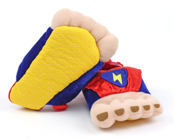 Toddler Superhero Feet