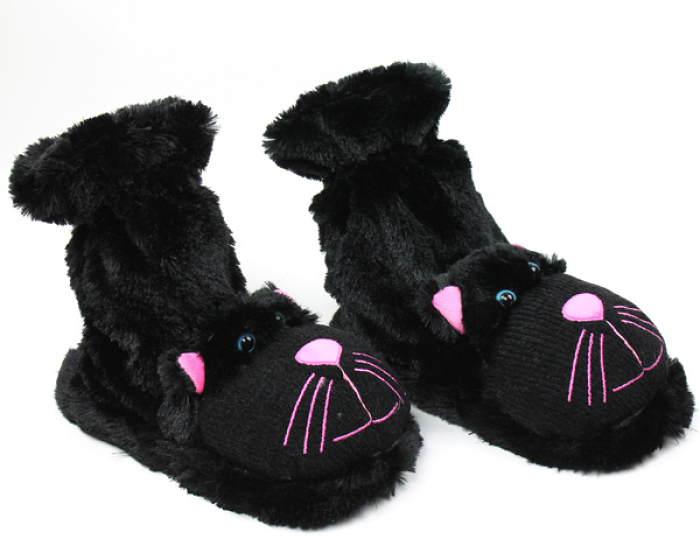 cat boot slippers