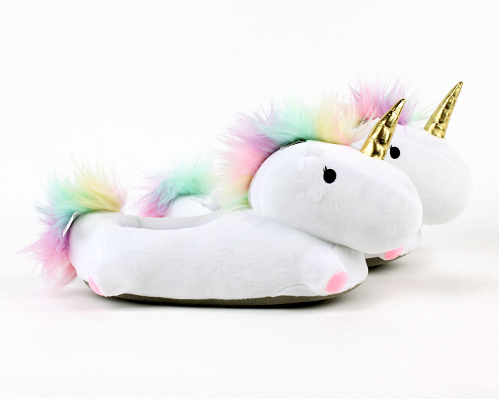 Unicorn Light Up Slippers View 2