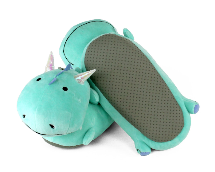 Dragon Light Up Slippers Bottom View