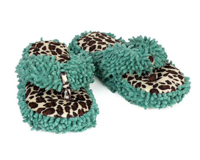 Leopard Spa Slippers View 1