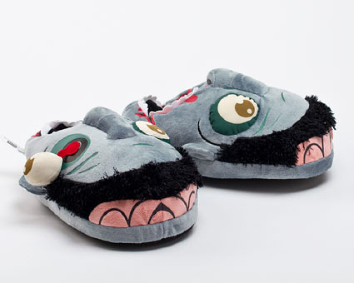 Blue Zombie Slippers 2