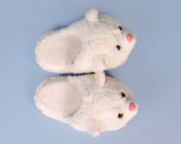 Kids Cat Slippers Top View