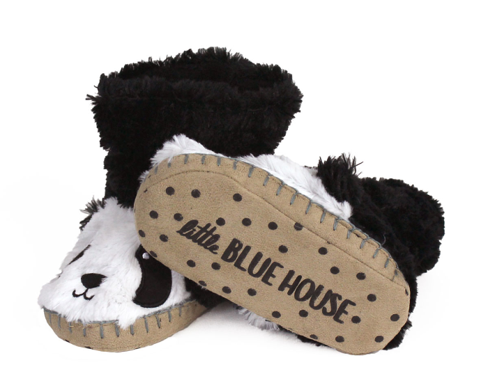 Kids Panda Slouch Slippers View 3