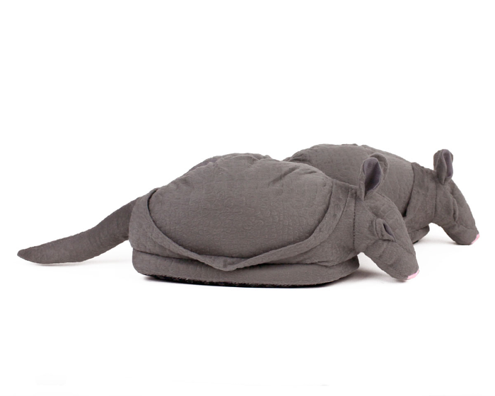 Armadillo Animal Slippers 2