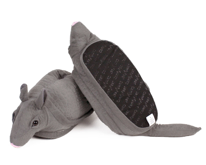 Armadillo Animal Slippers 3