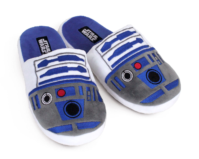 R2-D2 Slippers 3/4 View