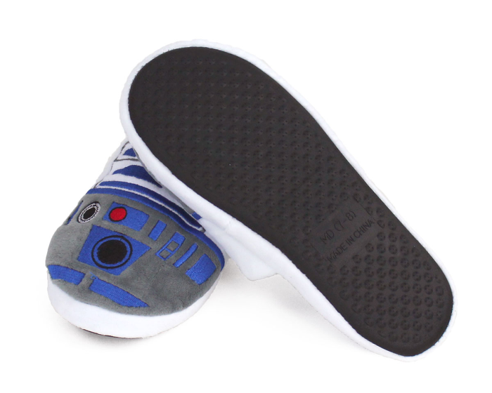 R2-D2 Slippers Bottom View